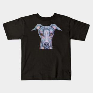 cute italian greyhound Kids T-Shirt